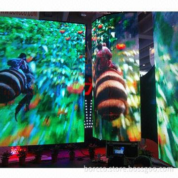 Outdoor Curtain LED Display with 18.75mm Pixel Pitch